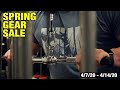 Spring Gear Sale | Now Live