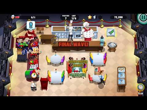 Diner Dash 2015 Level 120