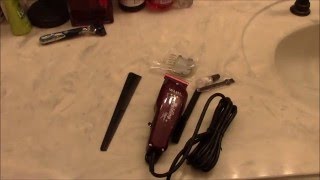 WAHL PROFFESSIONAL BALDING CLIPPERS TEST