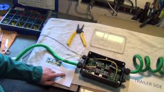 preview picture of video 'Build an RV Hauler -Step 23- Install Jackalopee Wiring Converter'