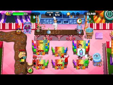 2018 Diner Dash Candy Carnival  level 169