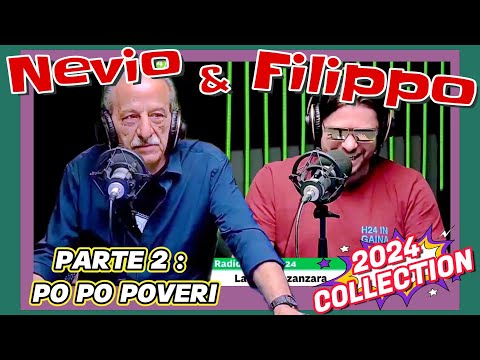 Filippo e Nevio alla Zanzara 2024 - Parte 2: Po po poveri