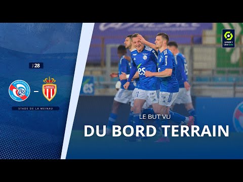 Racing-AS Monaco (1-0) : le but de Frédéric Guilbert vu du bord terrain