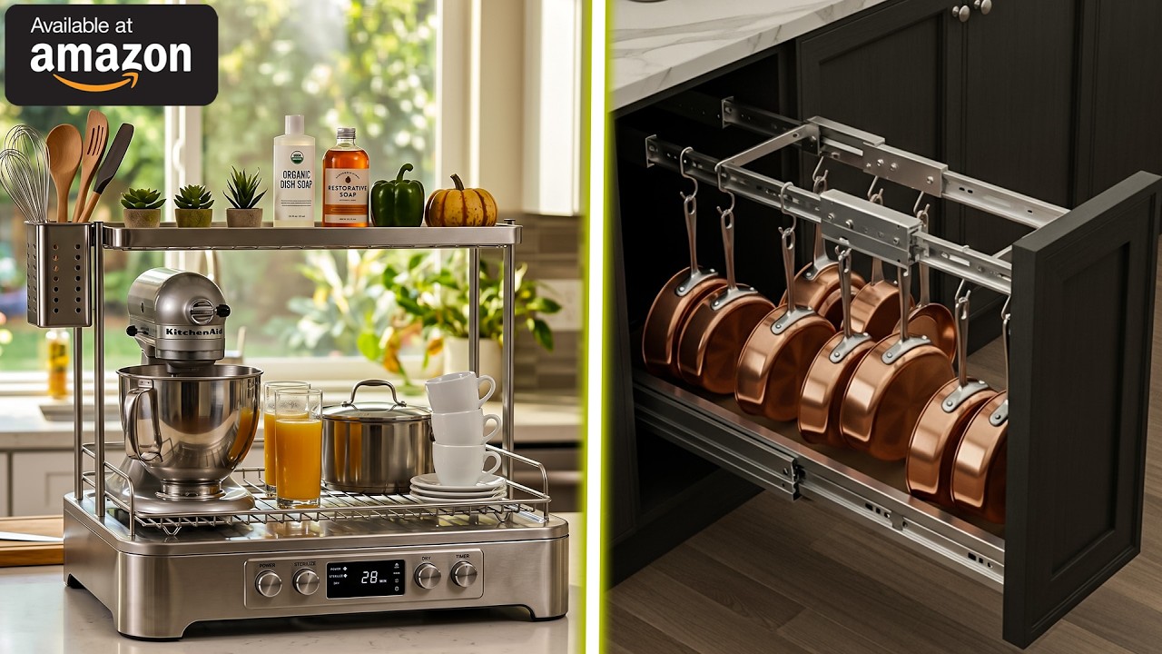 45 Perlengkapan Penting untuk Pengorganisasian dan Penyimpanan Dapur dari Amazon! (Beserta Harga)...