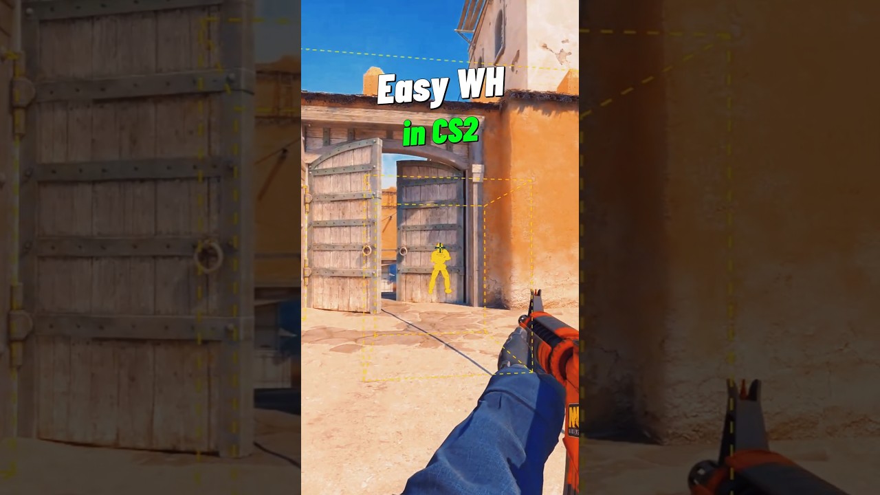 Hidden Wallhack Trick in CS2! 🔥 For Training Only