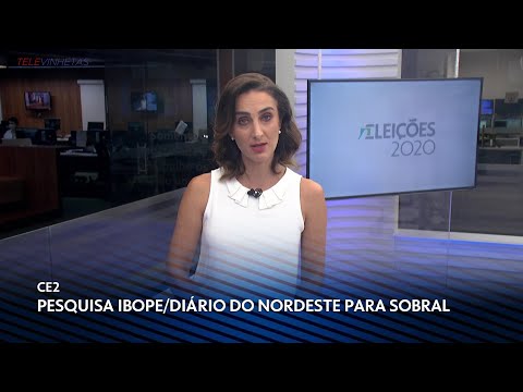 CE2: Divulgação de pesquisa Ibope/Diário do Nordeste para Sobral (12/11/2020)