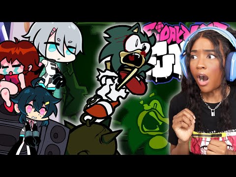 SONIC IS DROWNING?! KOU IS BACK WITH THE VIBES! | Friday Night Funkin' [Below The Depths, KOU]