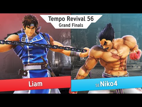 Tempo Revival 56 - Liam (Richter) Vs. SE | Niko4 (Kazuya) - Grand Finals - Smash Ultimate