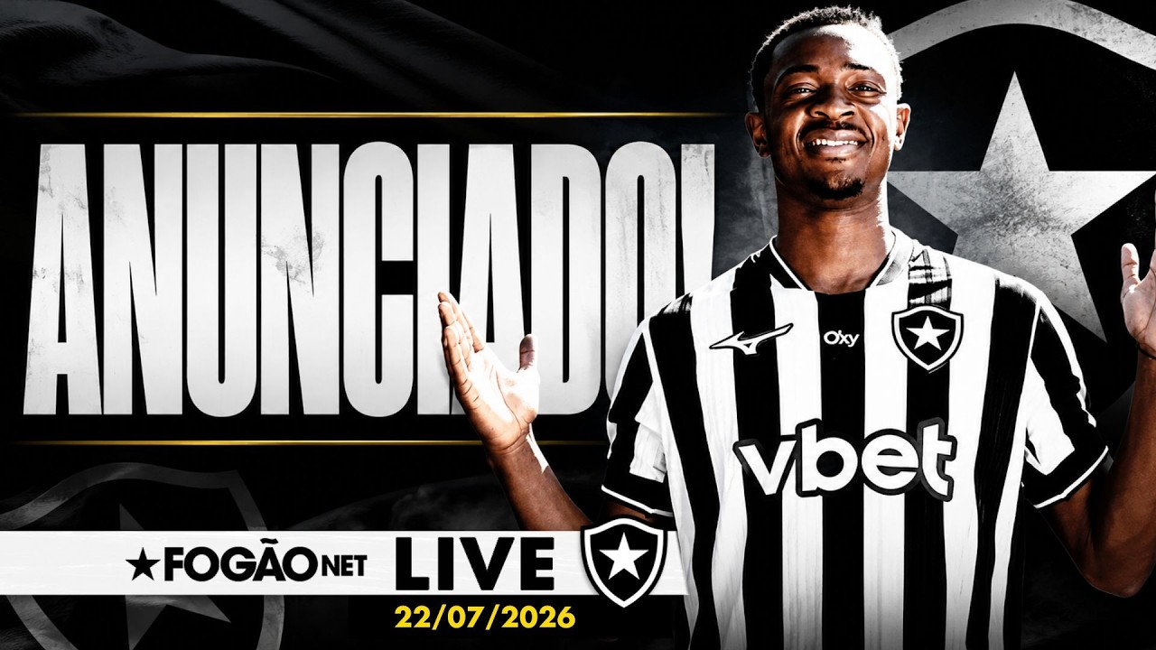 LIVE | Domingos Andrade é anunciado; Botafogo apresenta cinco reforços