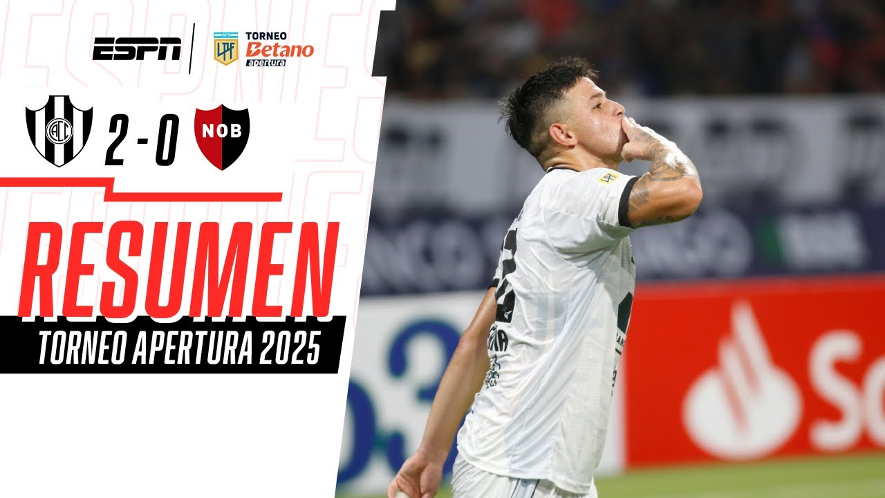 EL FERROVIARIO VENCIÓ A LA LEPRA DE KEYLOR NAVAS Y ES PUNTERO | C.Córdoba 2-0 Newells | RESUMEN