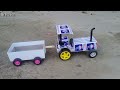 How To Make Matchbox Tractor Trolley At Home Diy Matchbox Making Mini Garage For Tractor Trolley