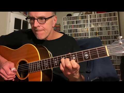 How to play Doc Watson's Weary Blues ( aka Worried Blues )