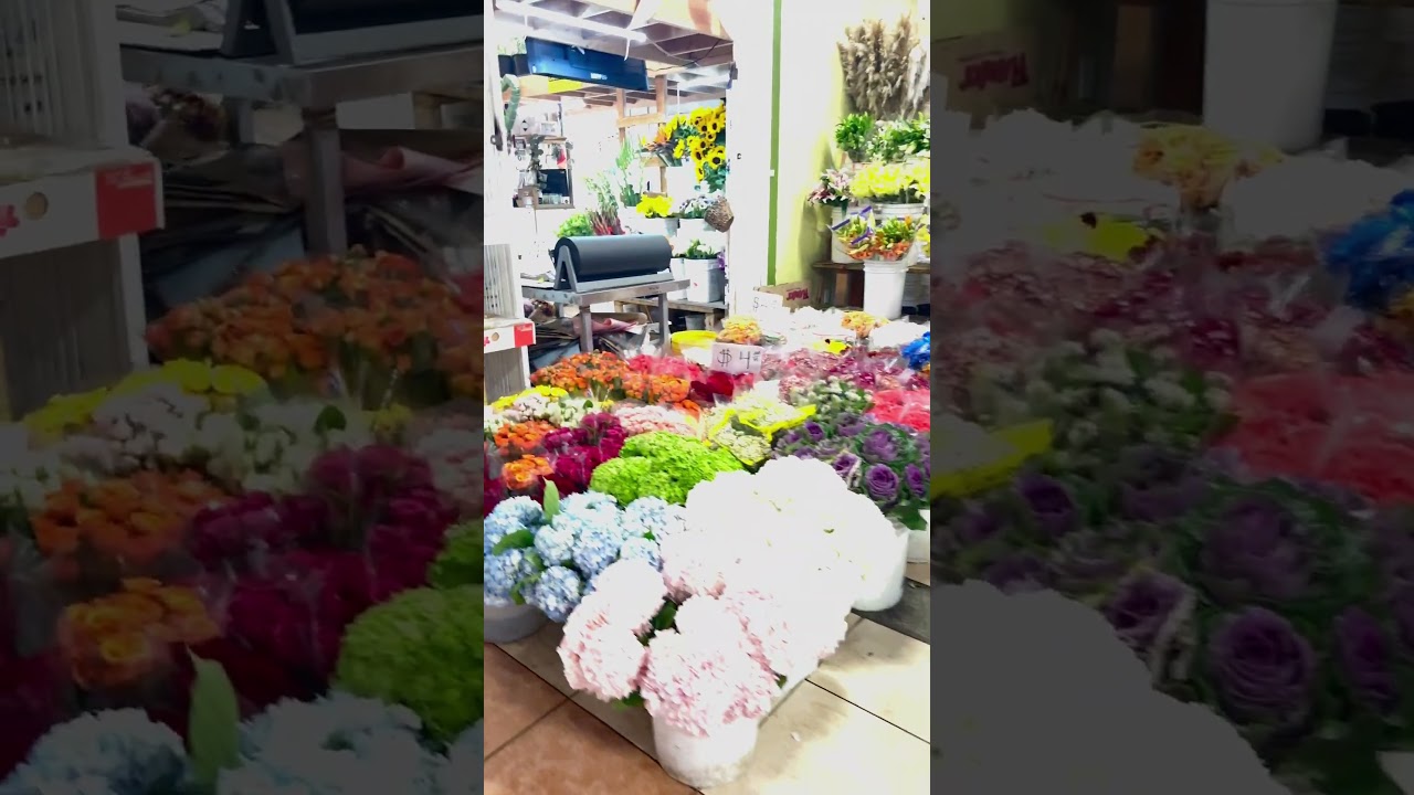 El mercado de las flores