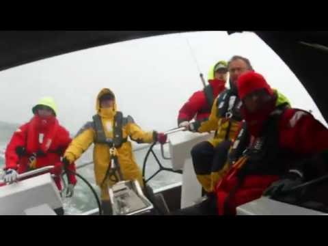Just another day at the office  (hard sailing & boat rescue)