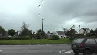 preview picture of video 'Driving Around Rostrenen 22110, Côtes d'Armor, Brittany, France 14th August 2014'