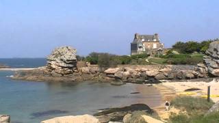 preview picture of video 'Trégastel-Plage, 22730 Trégastel, Côtes-d'Armor, Brittany, France 26th April 2011'