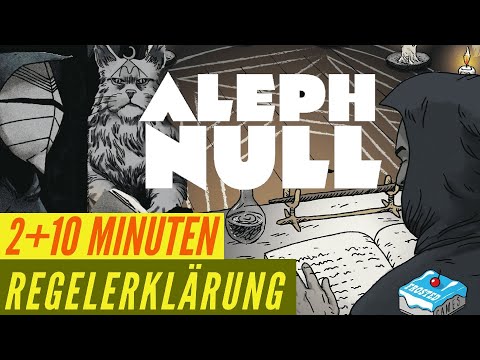Aleph Null Regeln Anleitng - Solo - Kartenspiel - Frosted Games