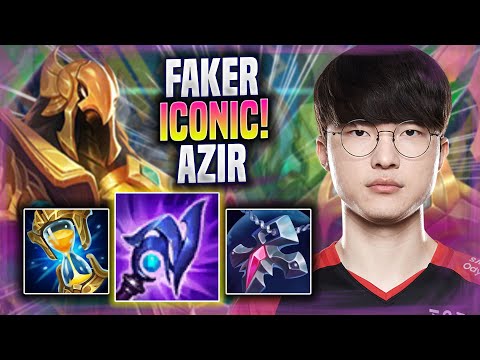 FAKER BRINGS BACK HIS ICONIC AZIR! - T1 Faker Plays Azir MID vs Leblanc! | Season 2022