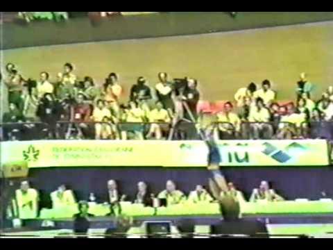 3rd T GDR Ulrike Klotz V - 1985 World Gymnastics Championships 8.800