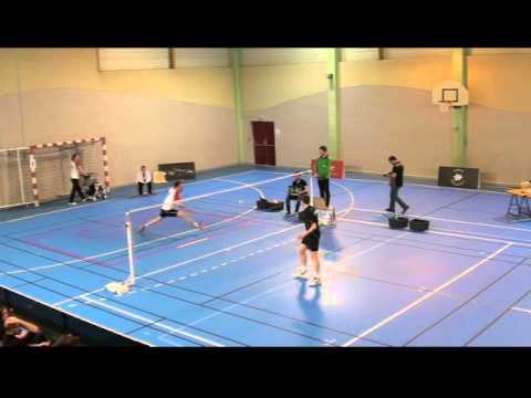 Badminton - ICN3 - J8 - AMIENS - REIMS - SH1 - 2015/2016