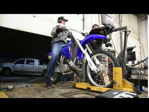 YZ250 Hygge Cone Pipe Dyno Testing