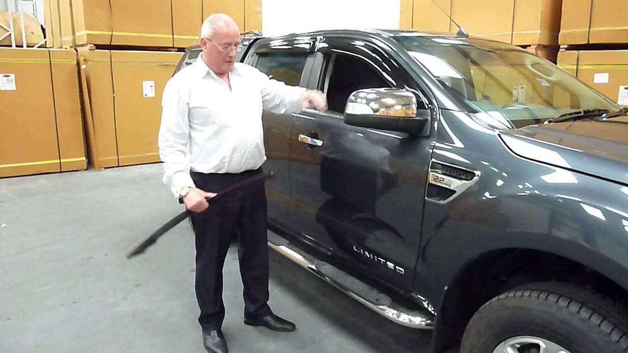 Watch video Ford Ranger Wind Deflectors Now Ford Ranger Wind Deflectors