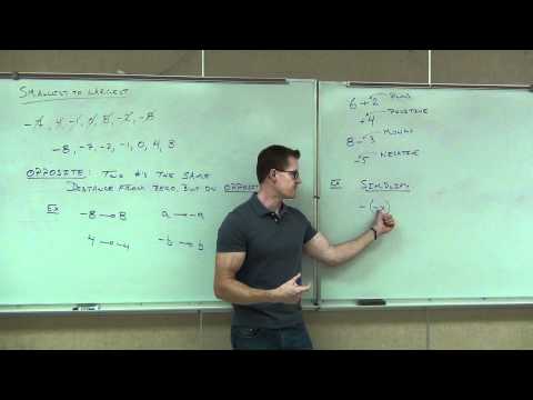 Prealgebra Lecture 2.1 Part 2
