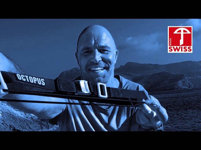 Ceinture CNF Octopus Freediving avec longe 100 cm vidéo Ceinture CNF Octopus Freediving avec longe 100 cm vidéo