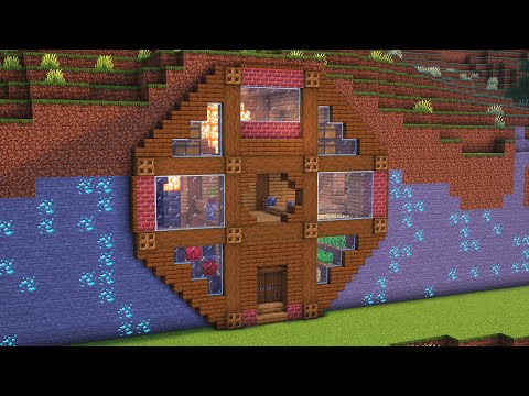 Minecraft ULTIMATE Mountain House🔥⚒️