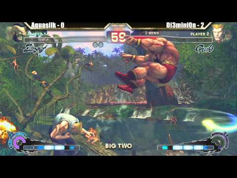 SSF4 AE 2012 Losers Final Aquasilk vs Dieminion - Big Two #10 Tournament