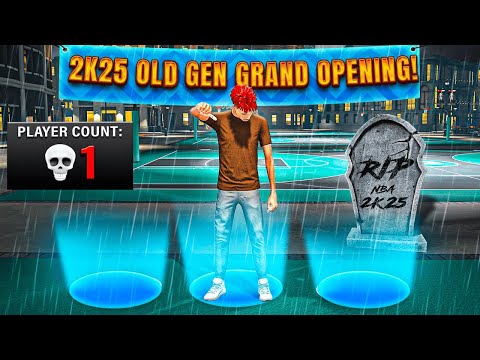 NOBODY showed up to Old Gen's 1ST DAY of NBA2K25... - YouTube