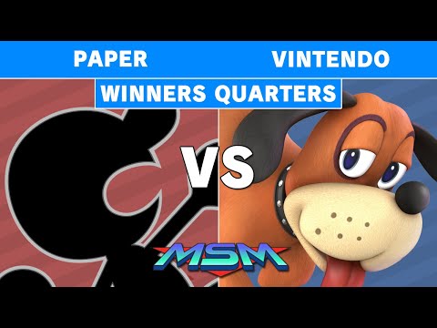 MSM 223 - Paper (Game & Watch) Vs BTH | Vintendo (Duck Hunt) Winners Quarters - Smash Ultimate