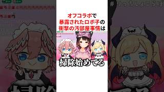 オフコラボで暴露されたロボ子さんの衝撃の汚部屋事情　#VTuber#ホロライブ#雑学#豆知識