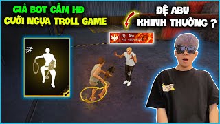 NTN pretended to be a bot and used the Horse Riding action to troll the game and met Abu and th...