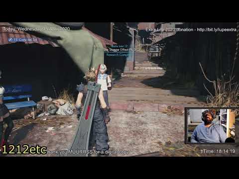 Final Fantasy 7 REMAKE Blind Run