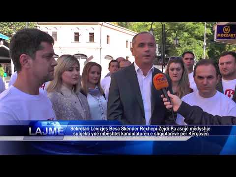 Sekretari Lëvizjes Besa Skënder Rexhepi Zejdi; Pa asnjë mëdyshje subjekti ynë mbështet kandidaturën