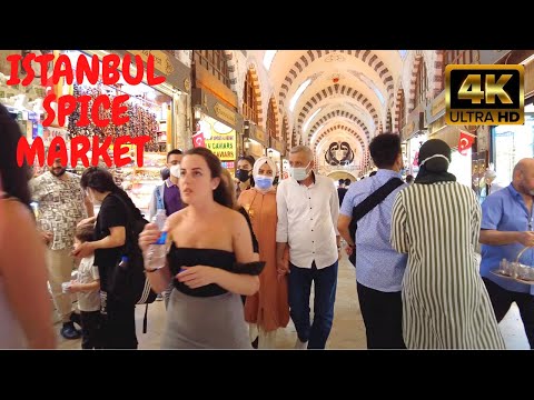 🇹🇷 ISTAMBUL MISIR CARSISI (SPICE BAZAAR) l SETEMBRO DE 2021 [4K60FPS]