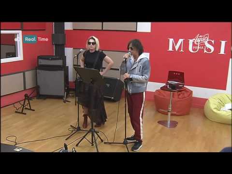 Amici 16 - Emma Elisa e Gianna Nannini prove per il duetto - DayTime