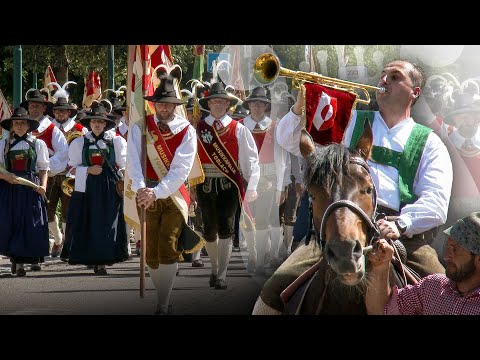 🎺 Festumzug - 200 Jahre Musikkapelle Toblach, Südtirol