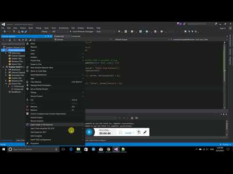 Creating simple SGX application with VS2015