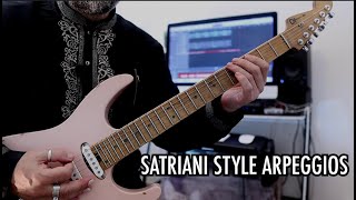 Video thumbnail for Satriani Style Arpeggios! by Rick Graham