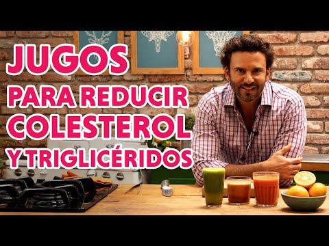 Jugo para BAJAR el COLESTEROL y TRIGLICÉRIDOS | #ChefOropeza
