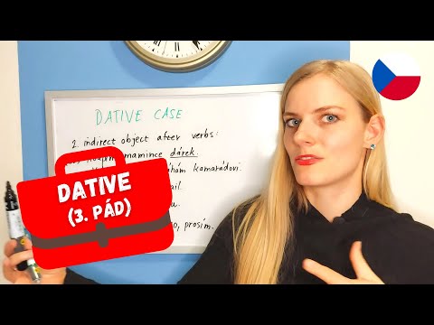 Czech Cases: Dative Singular (Nouns & Pronouns)