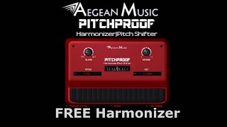 Video thumbnail for Pitchproof - Aegean Music - Free Pitch Shifter VST/AU Plugin by Julian Doe