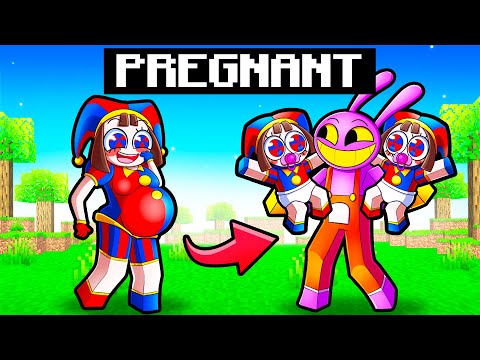 POMNI's Pregnancy Surprise in Minecraft!