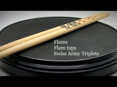Flam, Flam Tap, Swiss Army Triplet WORKOUT