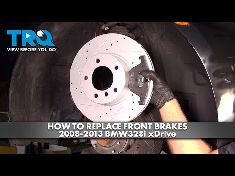 How to Replace Front Brakes 2009-2013 BMW 328i xDrive