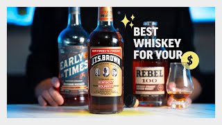 ✨ULTIMATE BOTTOM SHELF WHISKEY BATTLE: A Close Call