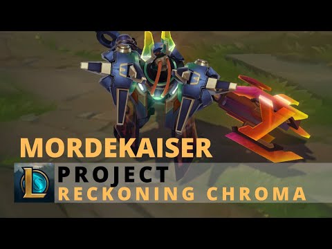 PROJECT Mordekaiser Reckoning Chroma - League of Legends