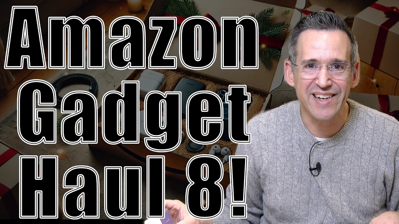 Amazon Tech Gadget Haul 8 ! Stocking Stuffer / Cyber Monday Edition